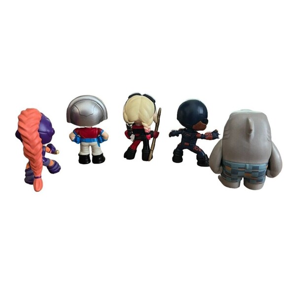 SET OF 5 Funko Mystery Minis DC Comics Harley Quinn Suicide Squad 3 Inch - Picture 2 of 2
